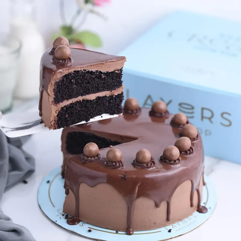 2.5lbs Malteser Cake Cake from Layers