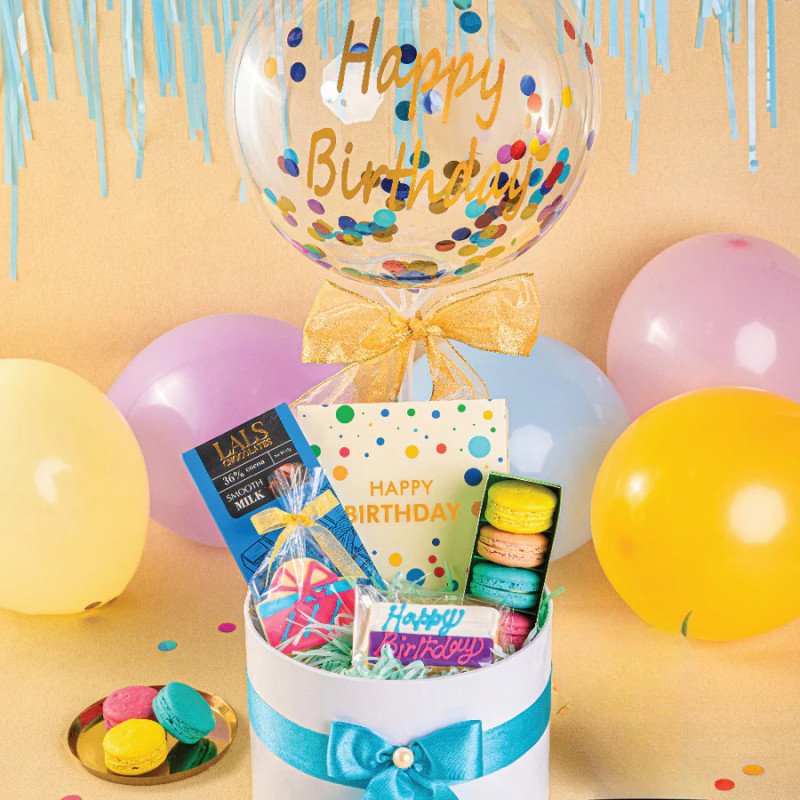 Happy Birthday Chocolate Bon Bon Gift Box