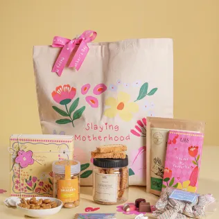 Slaying Motherhood Deluxe Gourmet Tote Hamper
