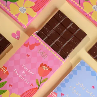 You Are My Favourite Pink Salt Dark Chocolate