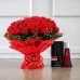 Deep Red Romance Bouquet