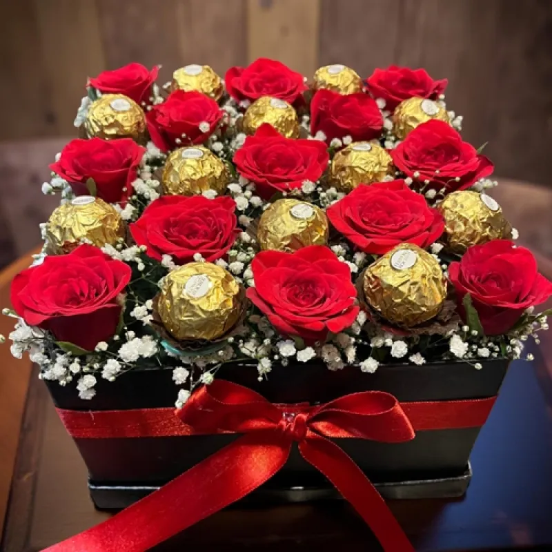 Ruby Love Flower Box